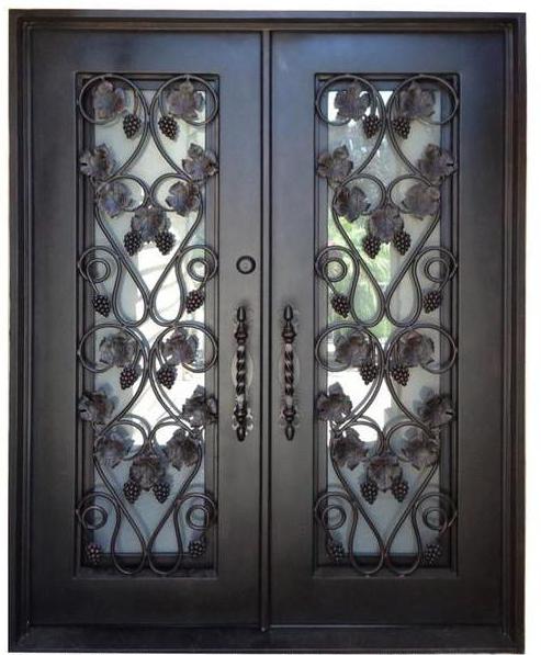 Vchodové dveře s kovovými izolačními rozměry