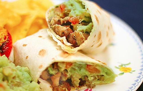 Burrito s kuřecím masem: recept na mexické pokrmy