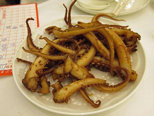 Jak vařit calamari (chapadla)?