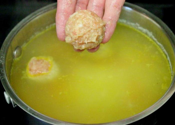 jak vařit polévku s kuličkami krok za krokem recept