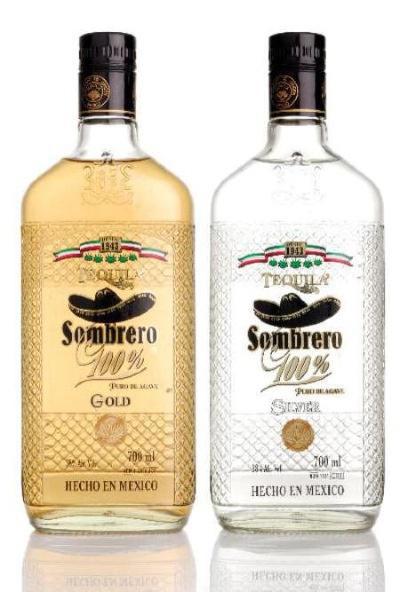 tequila sombrero stříbrný popis 