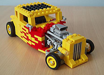 Jak vyrobit auto od Lego podle pokynů a bez něj