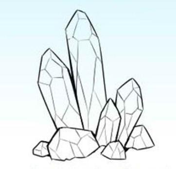 Podrobnosti o tom, jak kreslit krystaly