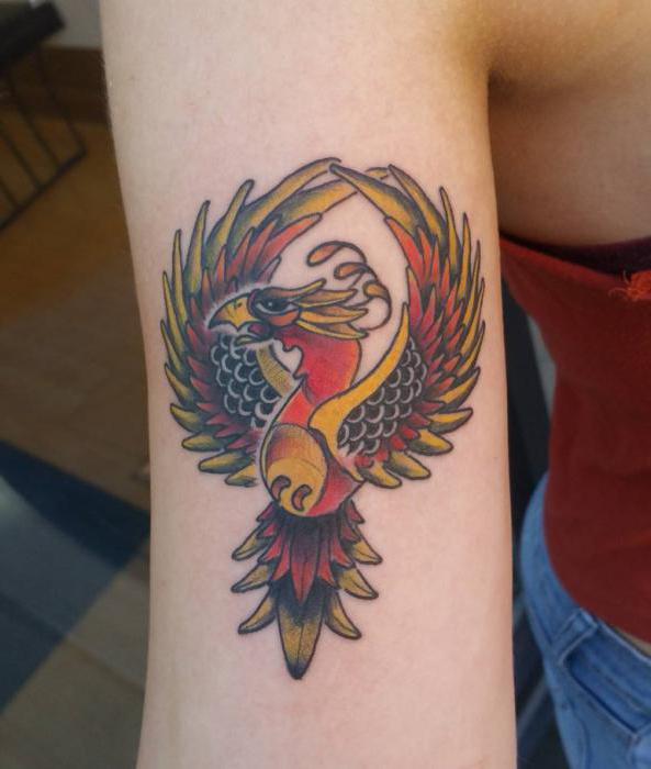 tetování požární hodnota ptáků