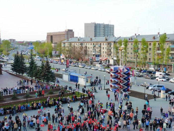 Populace Tyumen, velké průmyslové město Sibiře