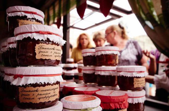 Festival džemu v Moskvě. Sladké veletrhy