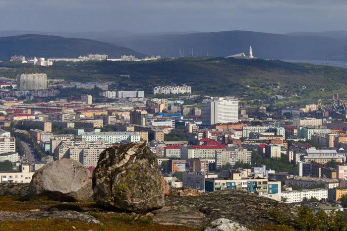 Kde je město Murmansk? Zeměpisná délka a šířka Murmansku