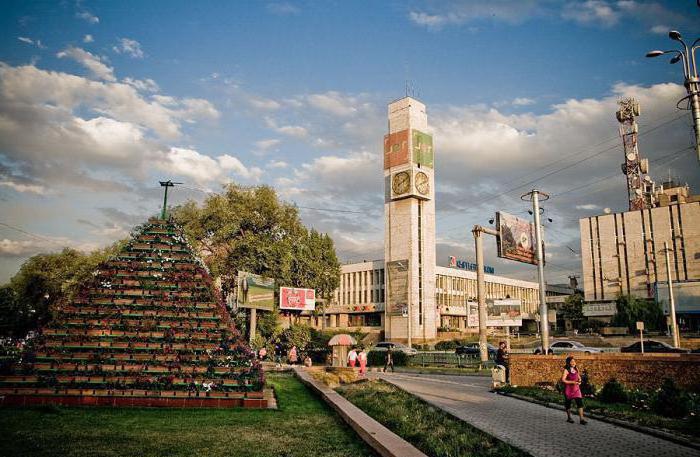 Bishkek - hlavní město Kyrgyzstánu