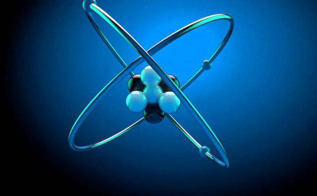 jaderný planetární model atomové struktury 
