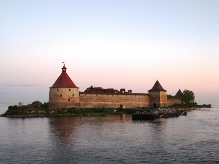 Turistické cíle Schlüsselburg