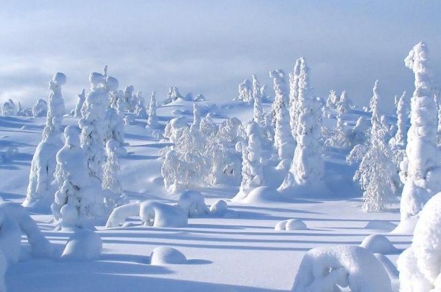 Finsko. Laponsko a severní světla