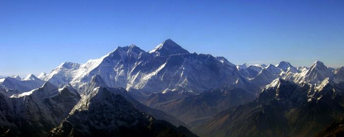 Výška Everestu