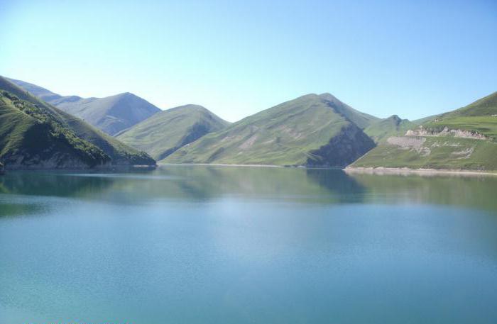 jezero kazenoy am chechnya