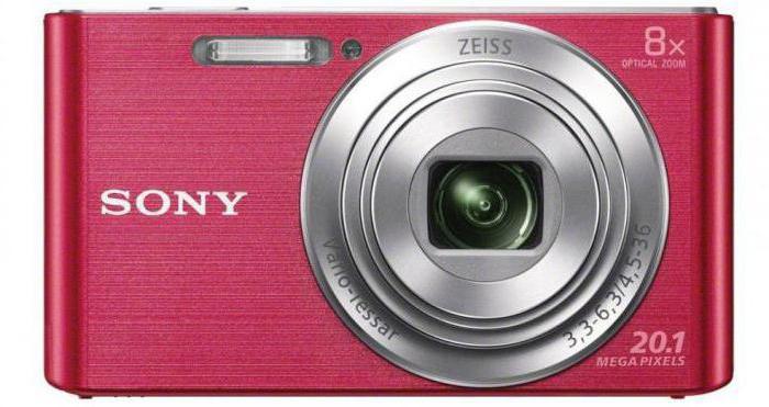 Digitální fotoaparát Sony Cyber ​​Shot DSC-W830: recenze