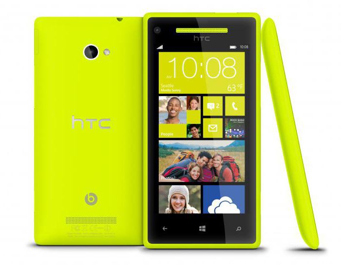 smartphone htc windows phone 8x 